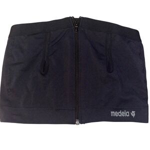Medela Black Zippered Nursing Bra Tank Top Size‎ L